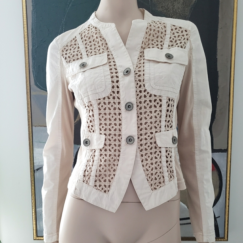 Taifun | Blazer with embroidered details - Picture 2 of 12